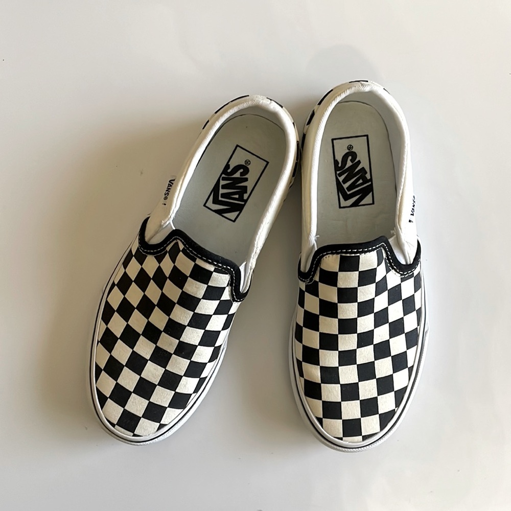 Classic Checkered Vans-Like New
